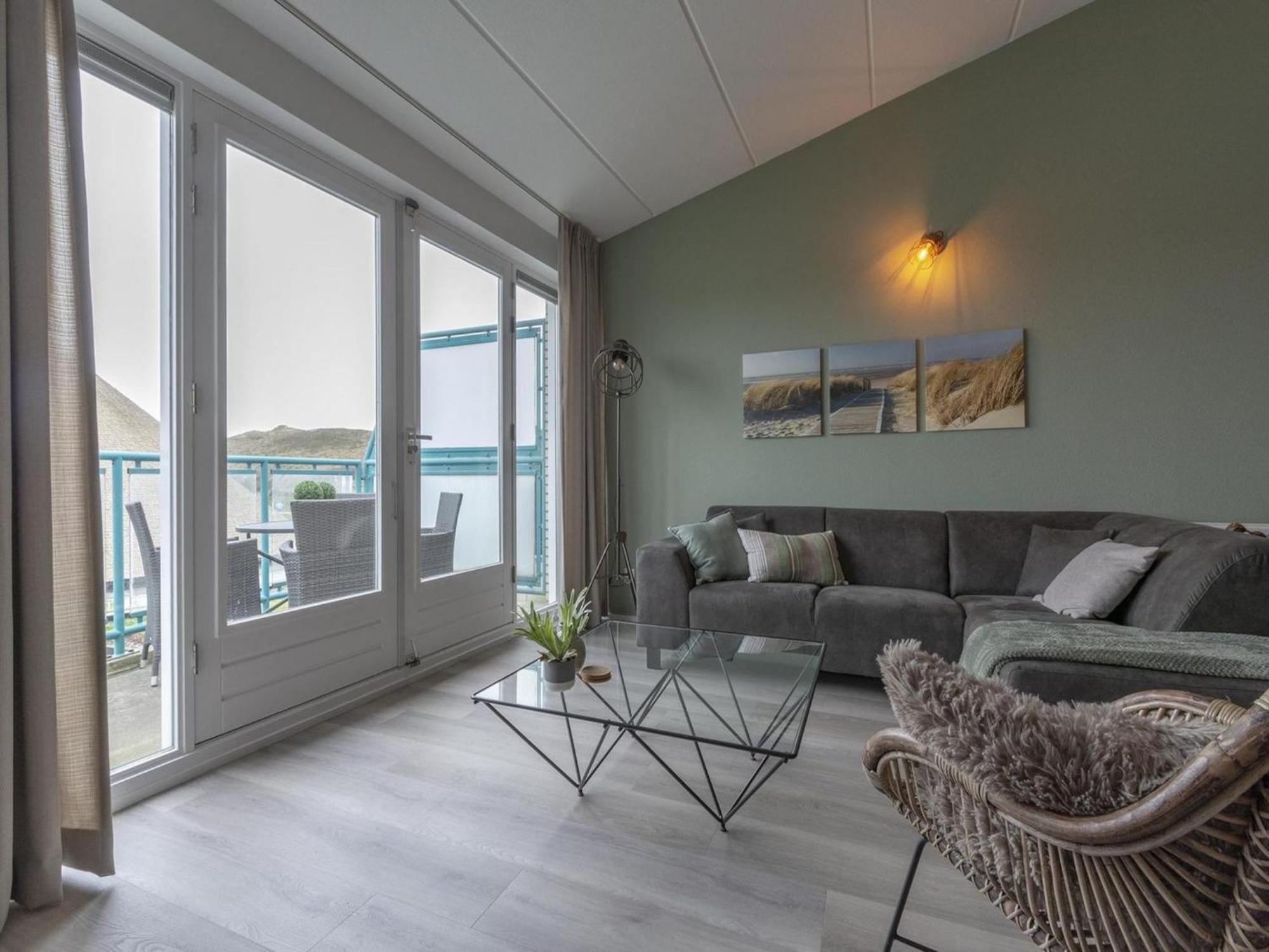 Seaside Apartment With Balcony Юлианадорп Экстерьер фото